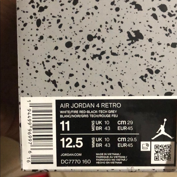 Air Jordan 4 retro - Picture 3 of 3